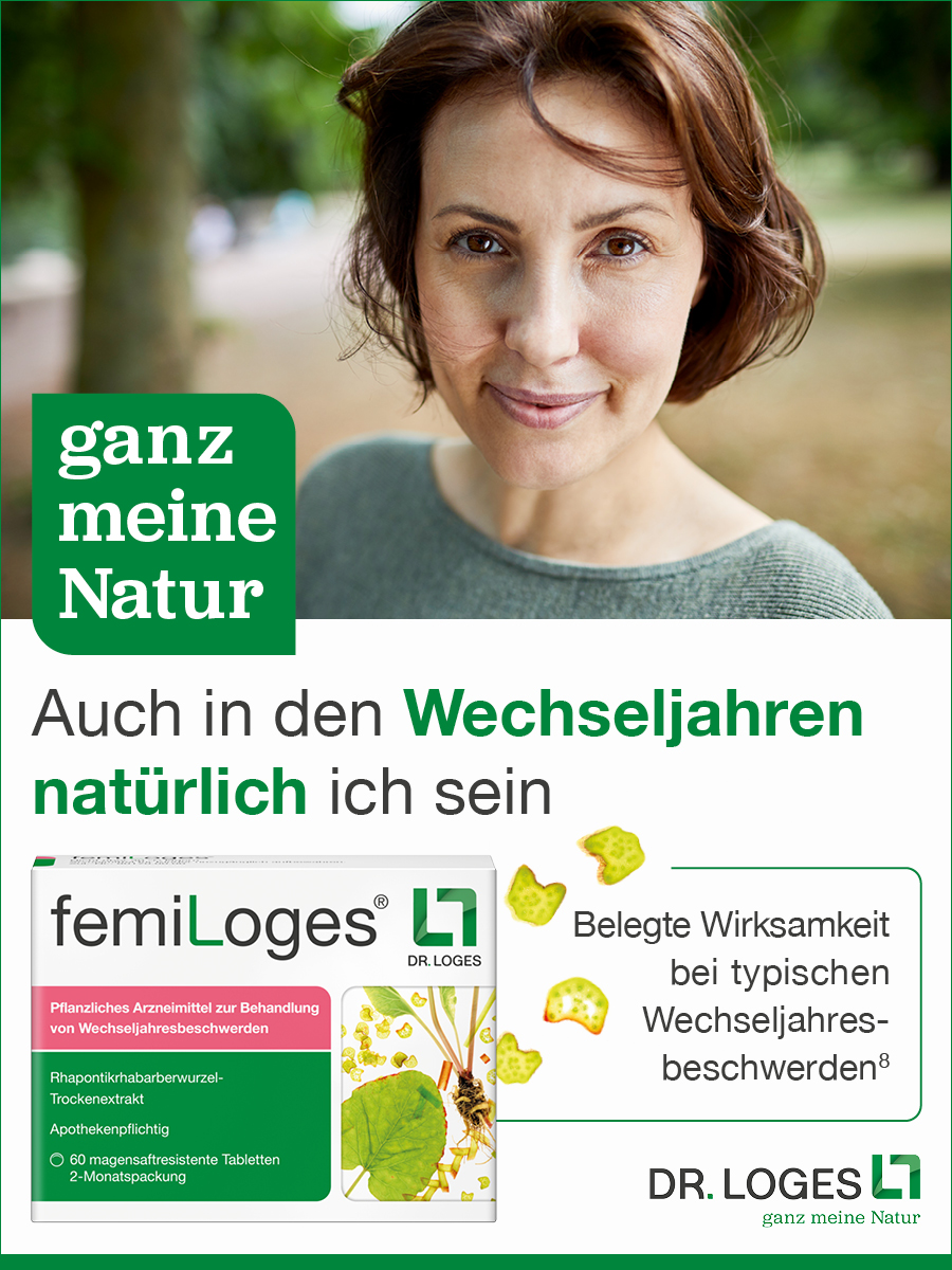 femiLoges: Belegte Wirksamkeit bei Wechseljahresbeschwerden